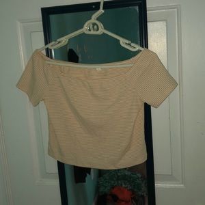 off the shoulder top